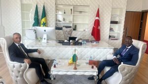 Miletvekili Dusak, Senegal Büyükelçisi ile İSİPAB Toplantısı Öncesi Görüştü