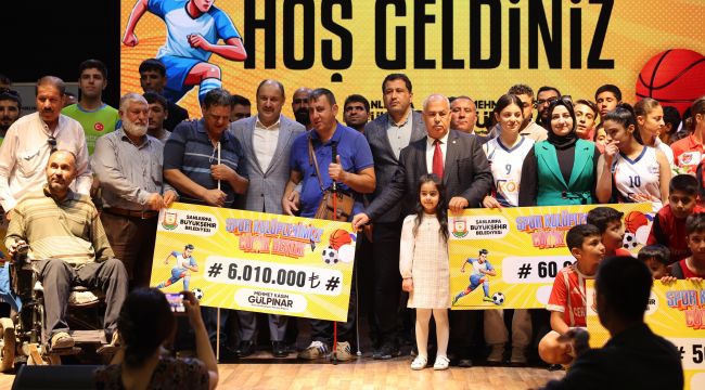 Şanlıurfa Büyükşehir Belediyesi’nden Amatör Spor Kulüplerine 6 Milyon Tl Destek
