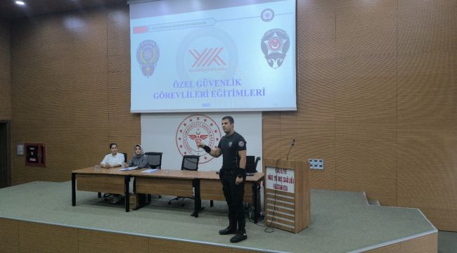 Şanlıurfa’da 787 Güvenlik Görevlisine 3 Günlük Kapsamlı Eğitim