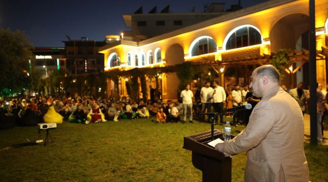 Şanlıurfa’da Açık Hava Sinema Günleri Etkinliği İlgi Gördü