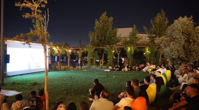 Şanlıurfa’da Açık Hava Sinema Günleri Etkinliği İlgi Gördü 