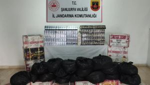 Şanlıurfa’da Kaçak Tütün ve Alkol Operasyonu