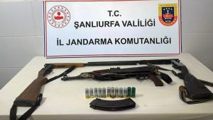 Şanlıurfa’da Ruhsatsız Silah Operasyonu: 3 Gözaltı