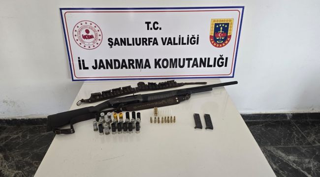 Şanlıurfa'da Ruhsatsız Silah Operasyonu: Çok Sayıda Silah Ele Geçirildi
