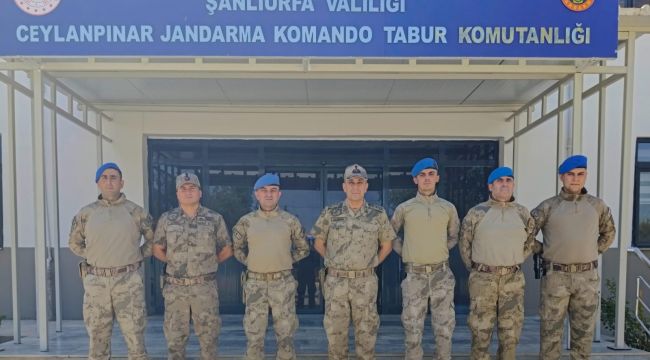Şanlıurfa İl Jandarma Komutanı Albay Ali Naci Aldemir’den Birliklere Ziyaret