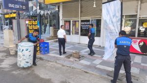  Suruç Belediyesi, kaldırımların işgal edilmesine karşı harekete geçti