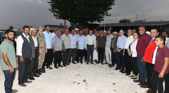 Vali Şıldak, Siverek’te İncelemelerde Bulundu