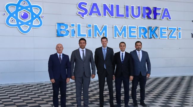 AB Delegasyonu Başkan Vekili Vilcinskas, Şanlıurfa Bilim Merkezi’ne Hayran Kaldı