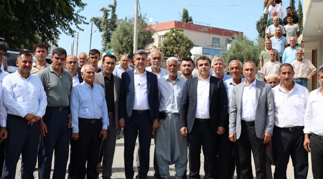 AK Parti İl Başkanı Günbegi, Bozova'yı Ziyaret Etti
