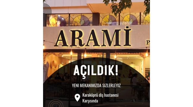 Arami Pizza Karaköprü’de Hizmete Açıldı