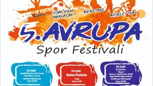 Avrupa Birliği Spor Festivali 5, Şanlıurfa’da Başlıyor
