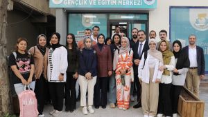  Başkan Canpolat Ve Milletvekili Yazmacı’dan Eğitim Merkezlerine Ziyaret
