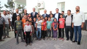 Başkan Kuş ve Milletvekili Dusak Eyyübiye Kırsal Mahallelerinde Halkla Buluştu