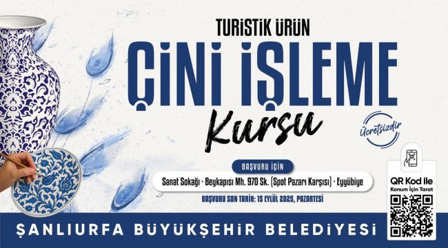 Büyükşehir Belediyesi, Ücretsiz Mozaik Ve Çini Kursları Açıyor