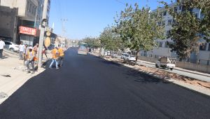 Eyyübiye’de Altyapısı Tamamlanan Yollar Asfaltlanıyor