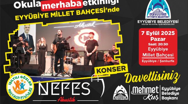 Eyyübiye’de Okula Merhaba Etkinliği
