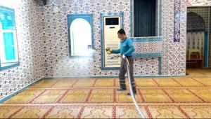 Eyyübiye’de Periyodik Cami Temizlikleri Devam Ediyor