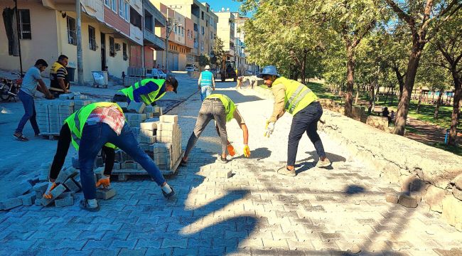 Eyyübiye Yolları İçin Kalıcı Çözümler Uygulanıyor