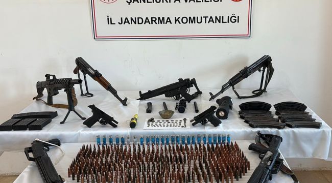 Halfeti’de Jandarmadan Silah ve Tarihi Eser Operasyonu: 3 Gözaltı