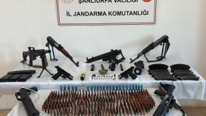 Halfeti’de Jandarmadan Silah ve Tarihi Eser Operasyonu: 3 Gözaltı