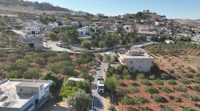 Halfeti Kırsalındaki 11 Kilometrelik Grup Yolu Baştan Sona Yenilendi