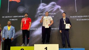 Haliliye’nin Milli Sporcusu Abdulsamet Ocakoğlu, Dünya İkincisi Oldu  