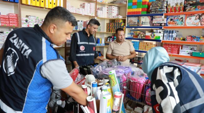 Harran'da Okul Öncesi Market ve Kırtasiye Denetimleri Sıkılaştırdı