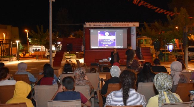 Hilvan’da Açık Hava Sinema Günleri Başladı