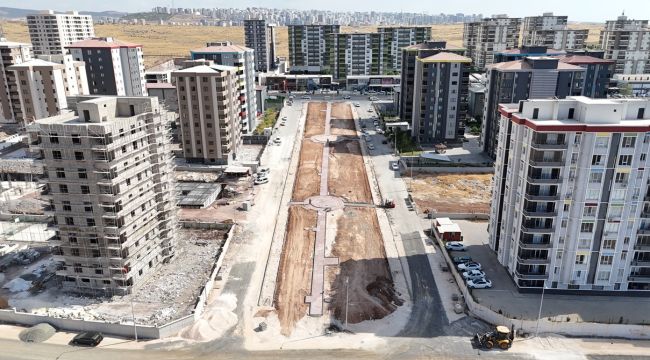 Karaköprü Belediyesinden Mehmetçik Mahallesi’ne Yeni Park