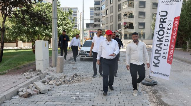 Karaköprü’de Altyapı Çalışmalarında Sona Gelindi