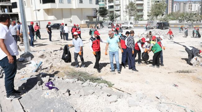 Karaköprü’de Temizlik Seferberliği