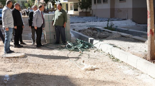 Karaköprü’ye Bir Prestij Sokak Daha Yapılıyor
