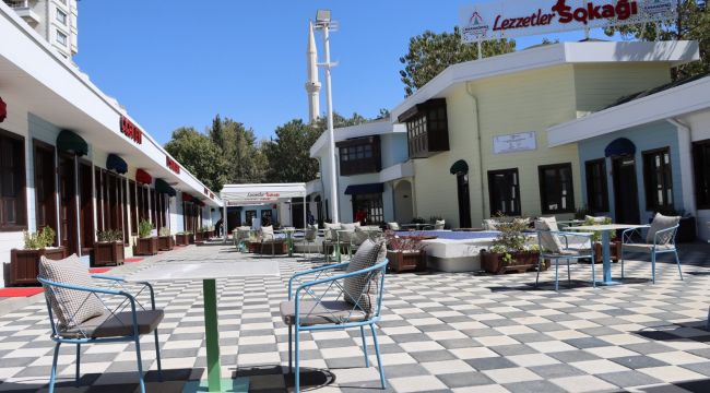 Lezzetler Sokağı Hizmete Açıldı