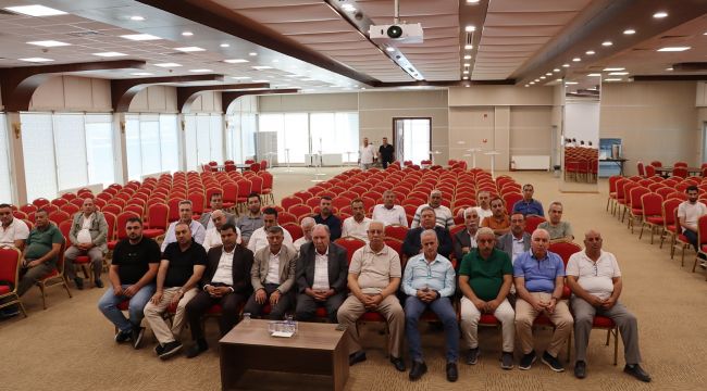 Pamuk Sektörü Temsilcileri Şanlıurfa Ticaret Borsası'nda Buluştu