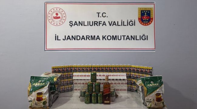 Şanlıurfa'da 400 Paket Kaçak Sigara Ele Geçirildi