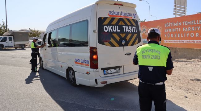 Şanlıurfa'da Can Güvenliği İçin Servis Denetimleri Başladı