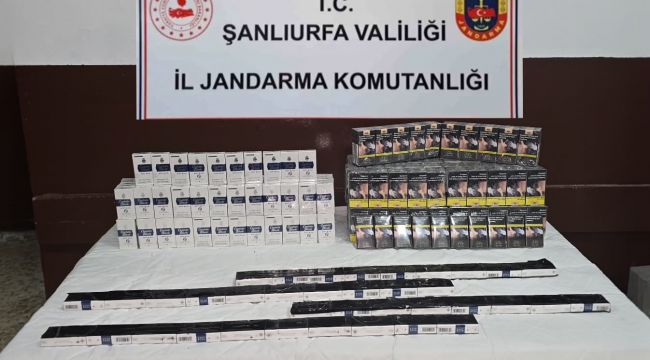 Şanlıurfa'da Kaçak Sigara Operasyonu