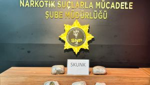 Şanlıurfa’da Narkotik Operasyonu: 3 Kilo 450 Gram Skunk Ele Geçirildi