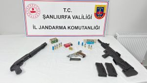Şanlıurfa'da Ruhsatsız Silah Operasyonu: 13 Silah ve Yüzlerce Fişek Ele Geçirildi