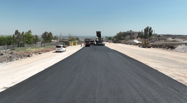 Şehir Hastanesi Yolunda Asfalt Serimi Hızla Sürüyor