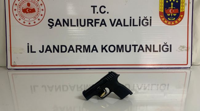 Siverek'te Ruhsatsız Silah Operasyonu