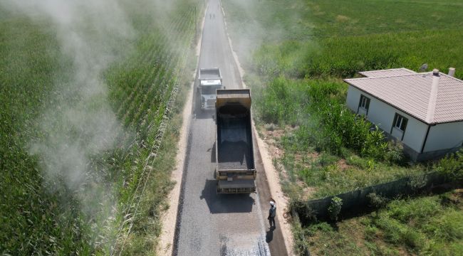 Suruç’ta 7 Kilometrelik Yol Sathi Asfaltla Yenilendi