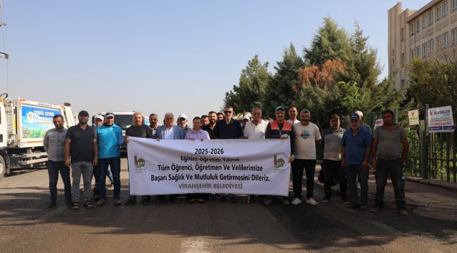 Viranşehir Belediyesi’nden Eğitime Hijyen Desteği