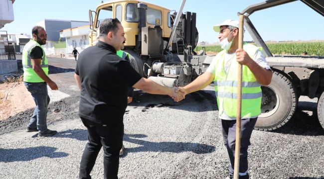 Viranşehir Belediyesi’nden Hürriyet Mahallesi’nde Asfalt Çalışması