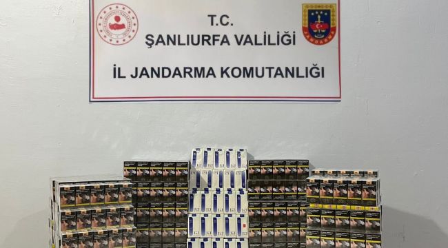 Viranşehir'de Kaçak Sigara Operasyonu: 1060 Paket Ele Geçirildi