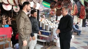 Başkan Kuş Haftaya Esnaf Ziyaretiyle Başladı