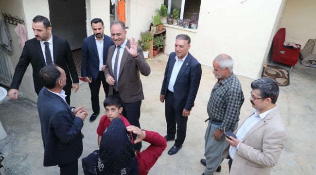 Başkan Kuş Şıhmaksut’ta Çalmadık Kapı Bırakmadı