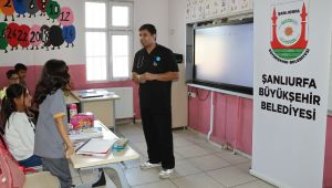 Büyükşehir Belediyesi, Minik Kalplere Hayvan Sevgisini Aşıladı