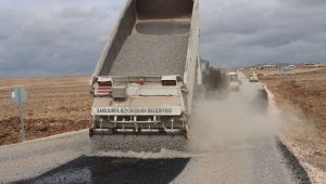 Büyükşehir Belediyesi, Viranşehir’de 4 Kilometrelik Yolu Yeniledi