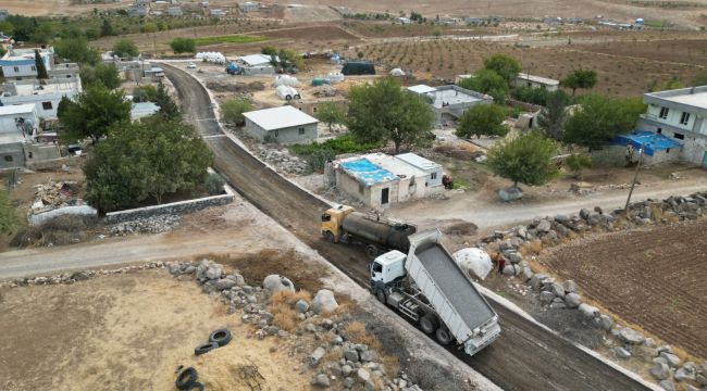 Büyükşehir, Karaköprü Kırsalında Yolları Yeniliyor